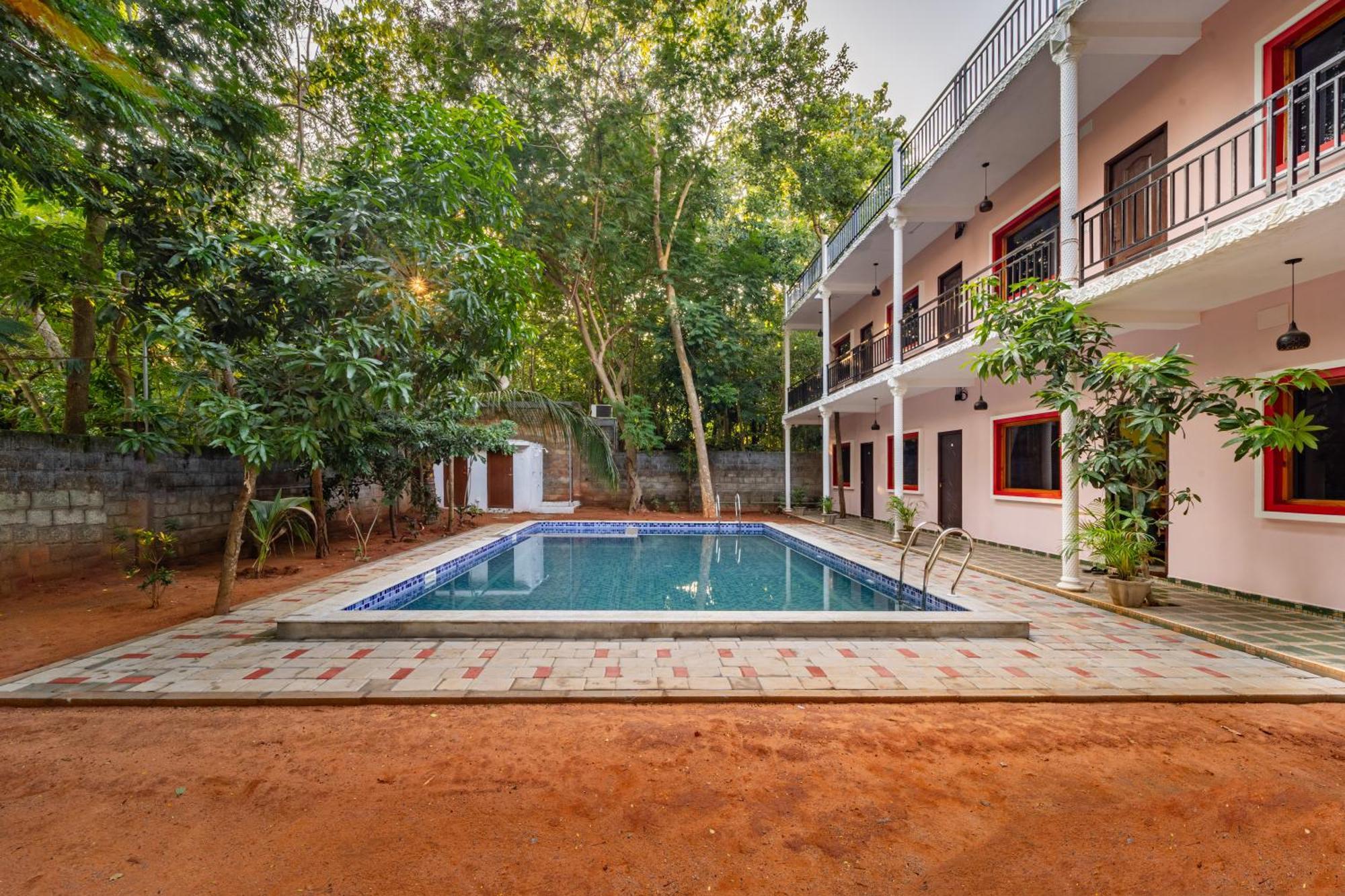 Hotel De Jardin Pondicherry With Swimming Pool Kültér fotó