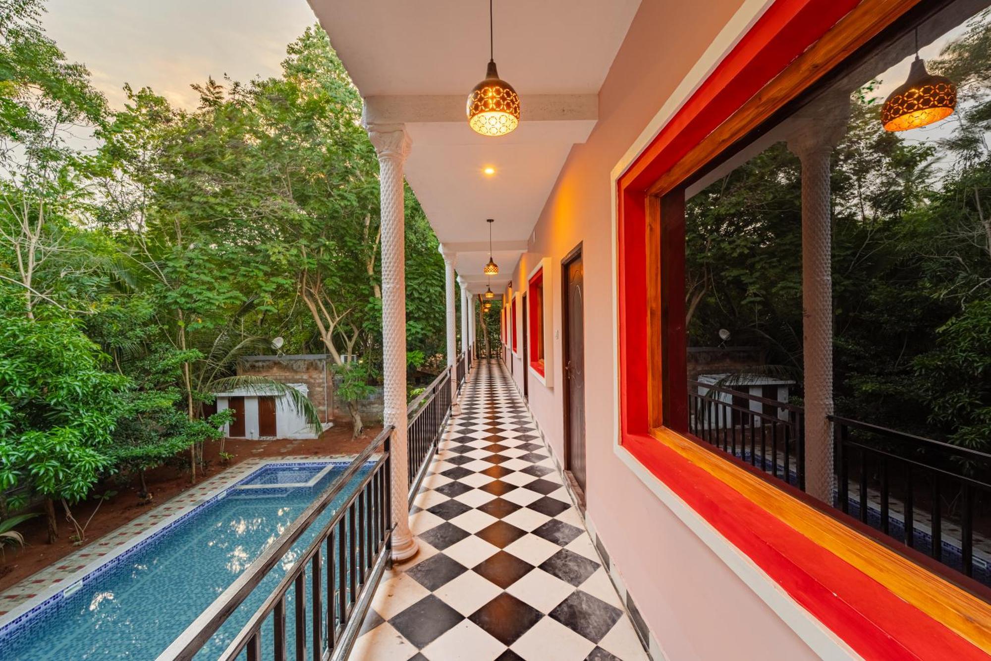 Hotel De Jardin Pondicherry With Swimming Pool Kültér fotó