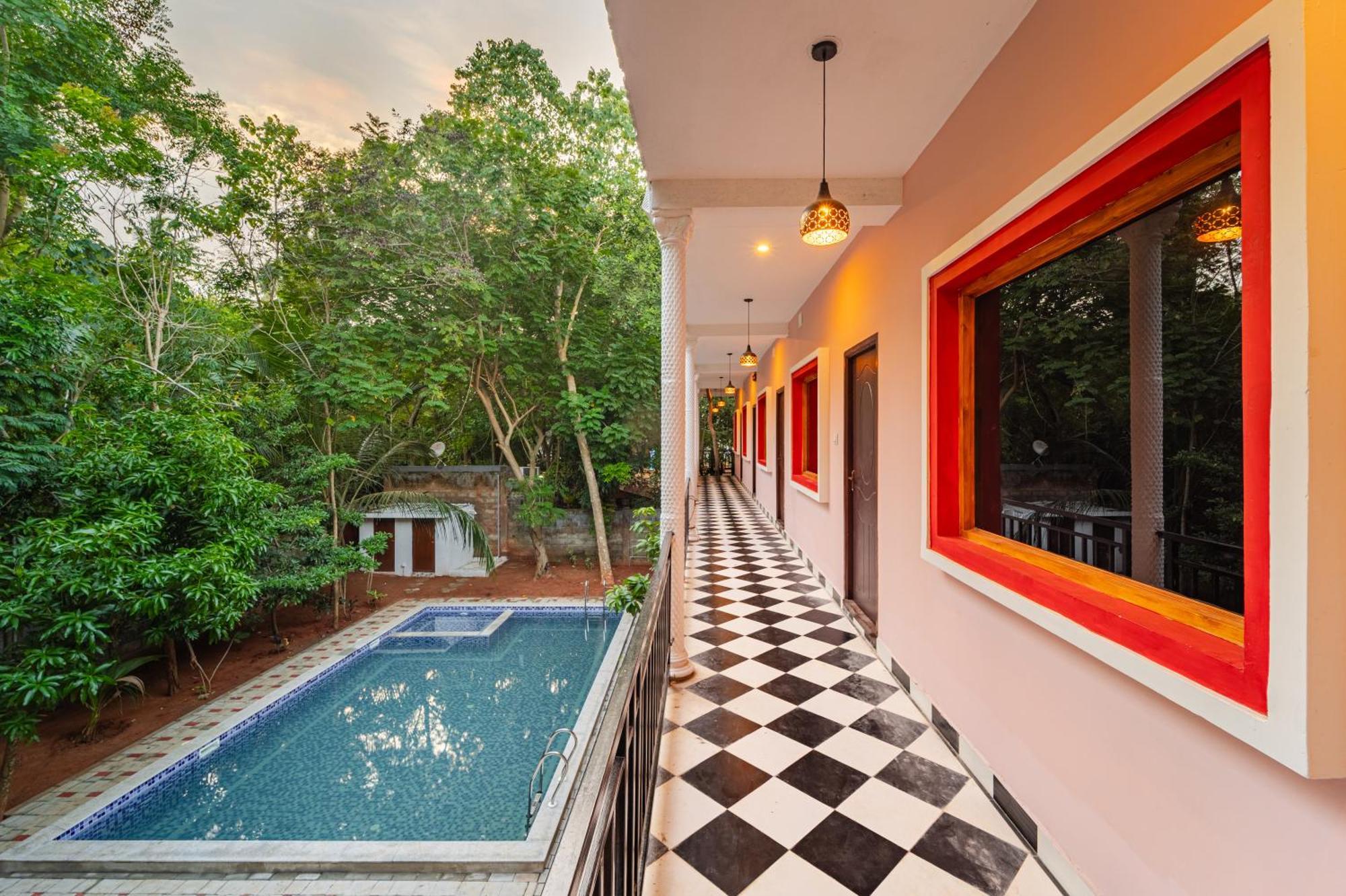 Hotel De Jardin Pondicherry With Swimming Pool Kültér fotó
