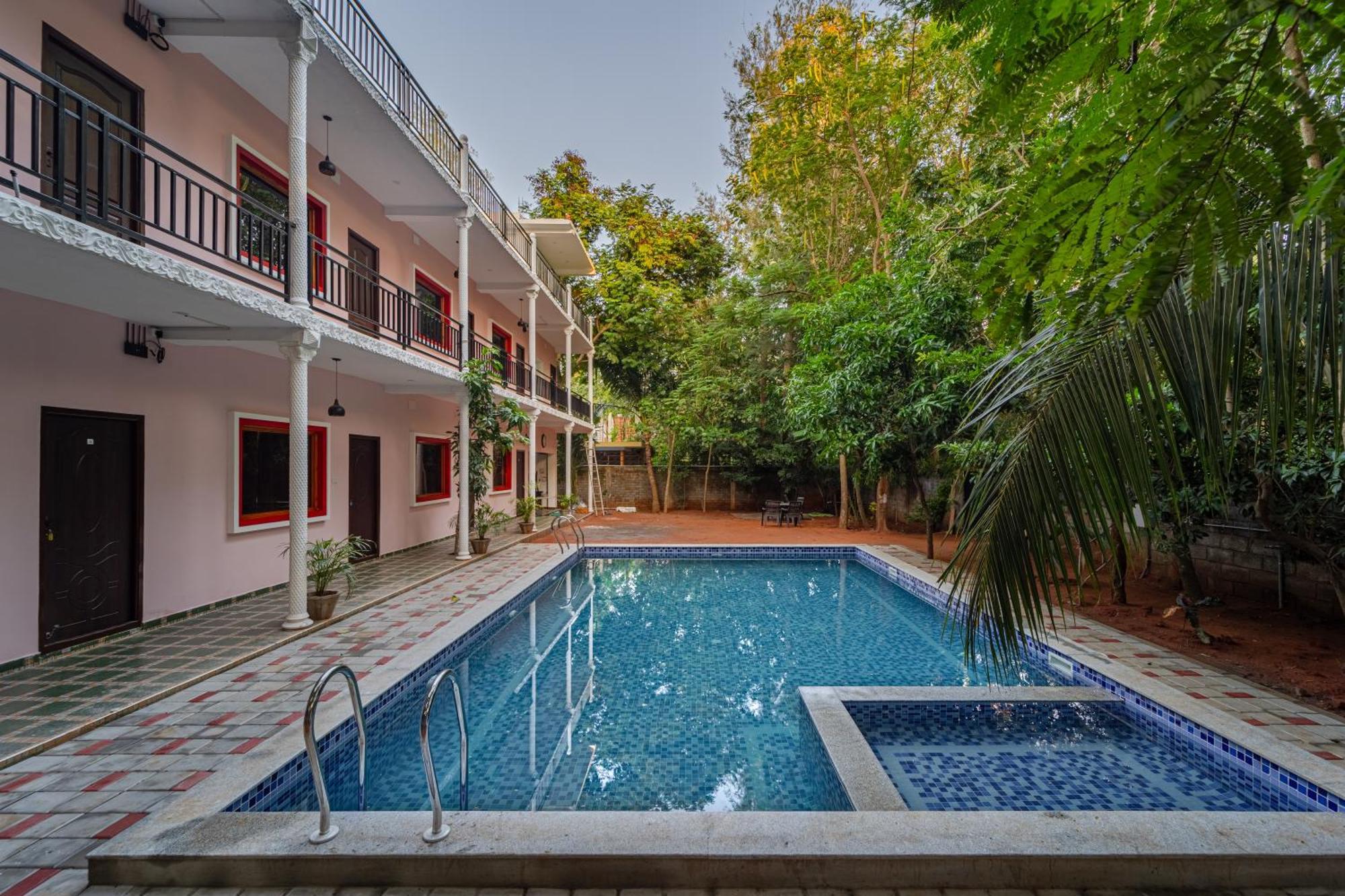 Hotel De Jardin Pondicherry With Swimming Pool Kültér fotó